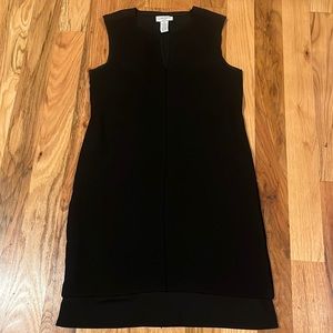 Carmen Marc Valvo Sheath A-Line Black Dress size Extra Small